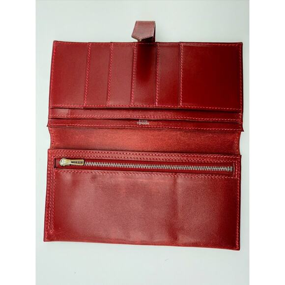 Authentic HERMES Epsom Leather Bearn Long Wallet | COA Included | Very Good Cond - Picture 3 of 11